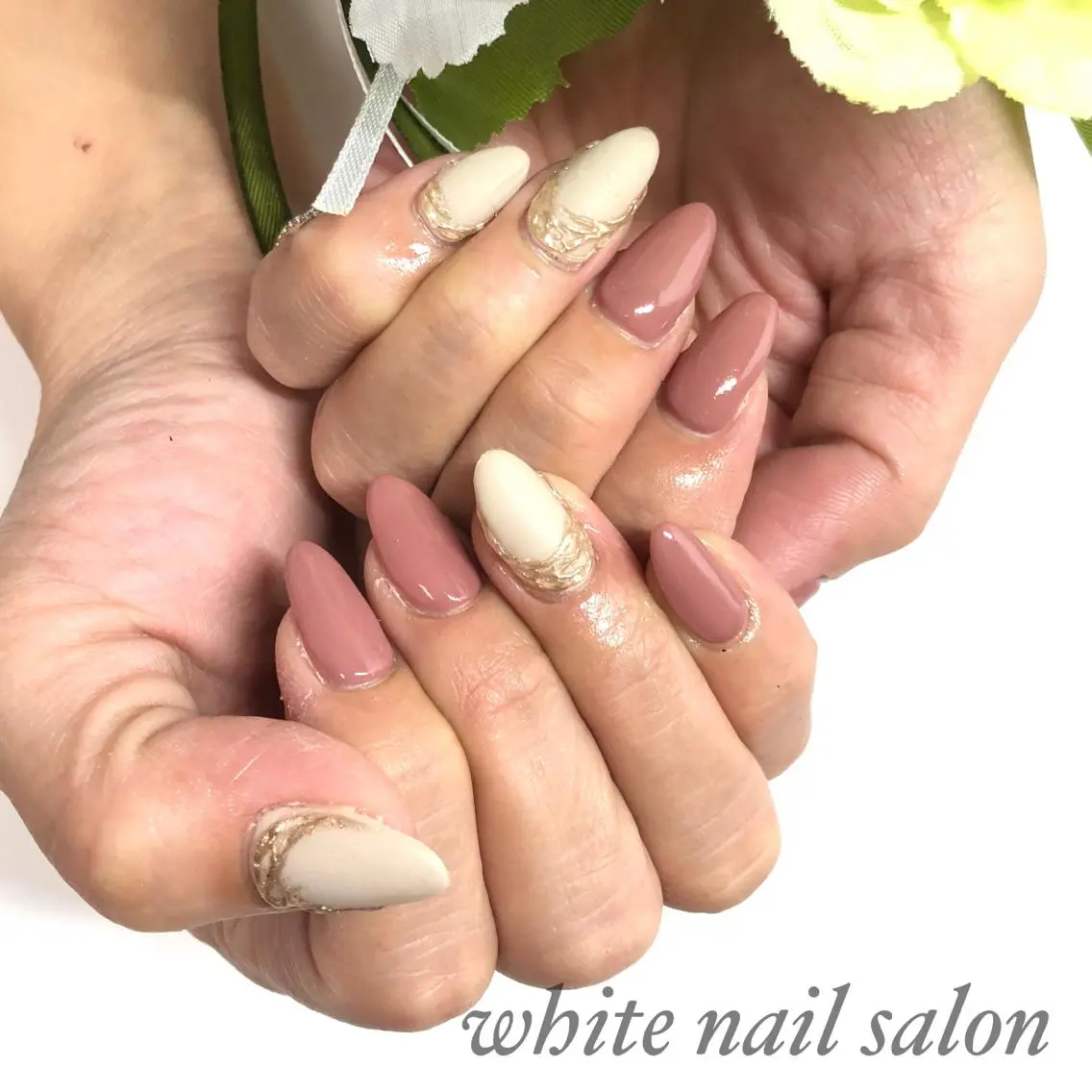 ネイル アートネイル フットネイル フレンチネイル ジェルネイル ハードジェル ハンドネイル white nail salonのネイルデザイン
