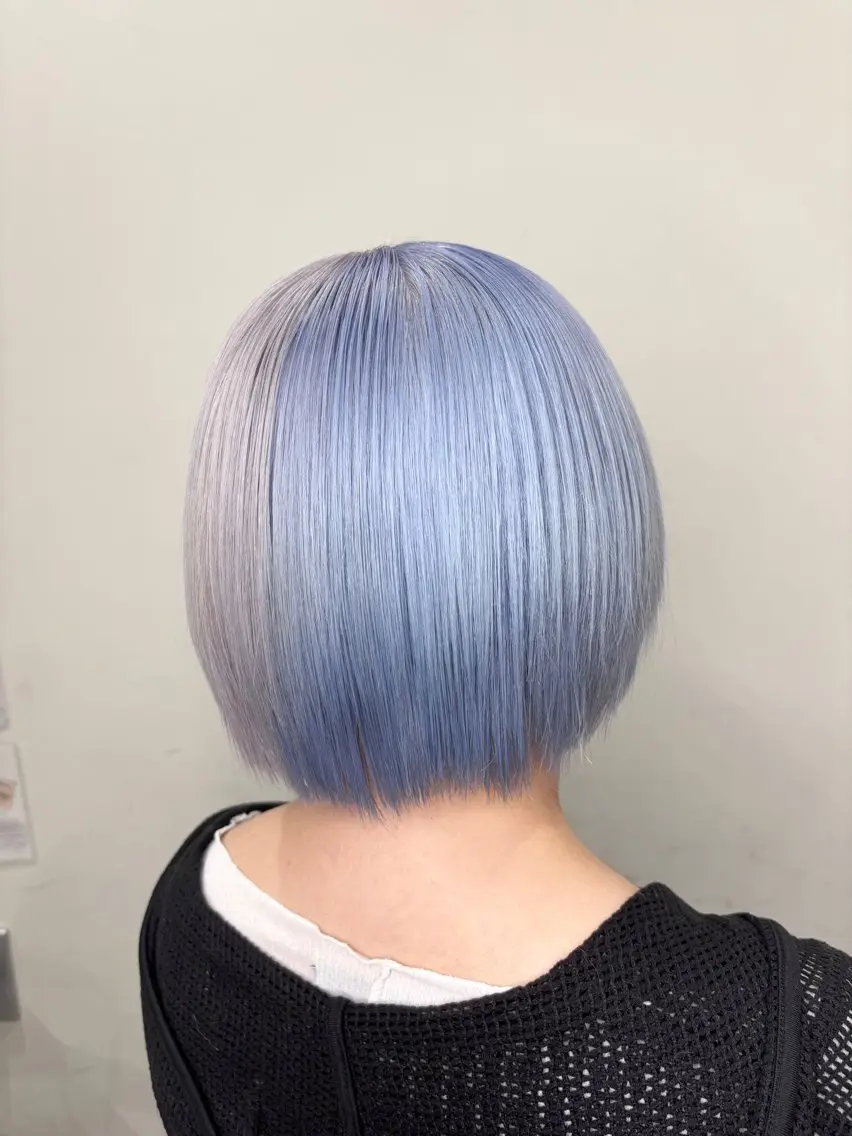 ショート カラー 【ハイトーン特化】 🦋森山陽向/大宮のヘアスタイル