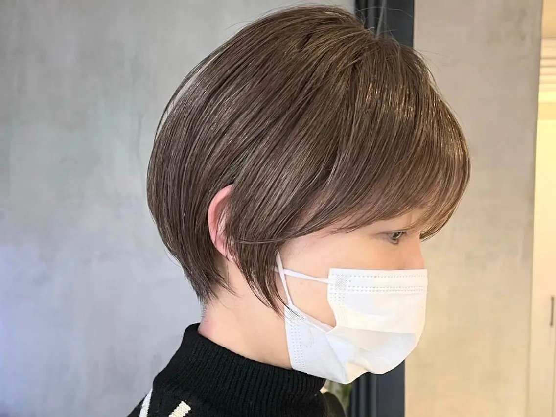 ショート 藤川 明英里のヘアスタイル