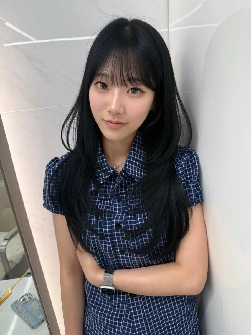 ロング カラー 小林 拳人のヘアスタイル