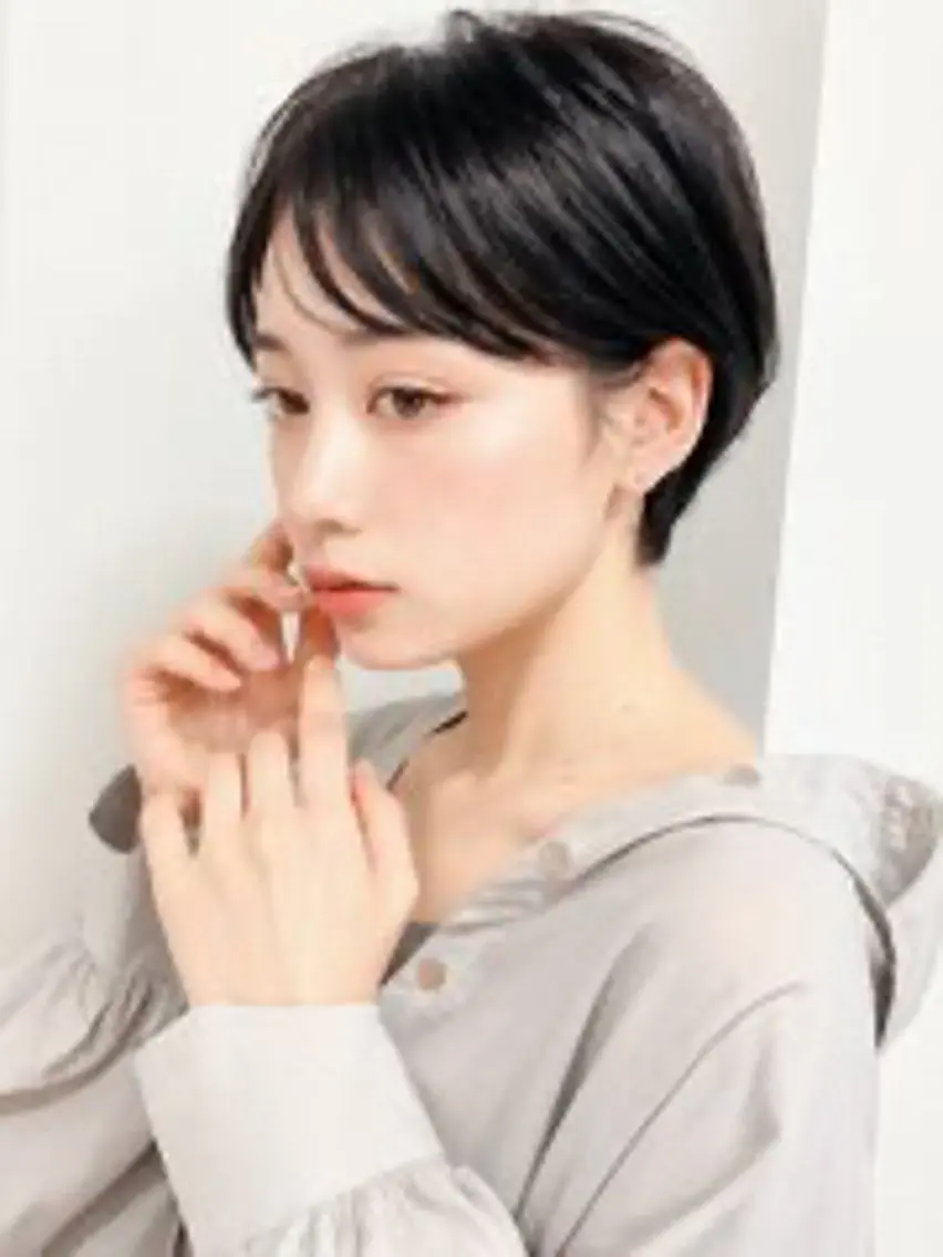 ショート カット トリートメント 岸本 一誠のヘアスタイル