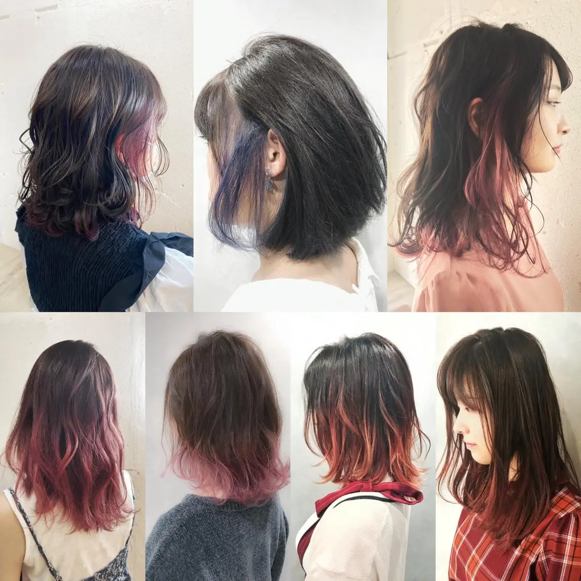 カラー イヤリングカラー グラデーションカラー インナーカラー カット ヘアカラー 🤎NICHE 🤎 🌈坂口拓斗🌈のヘアスタイル