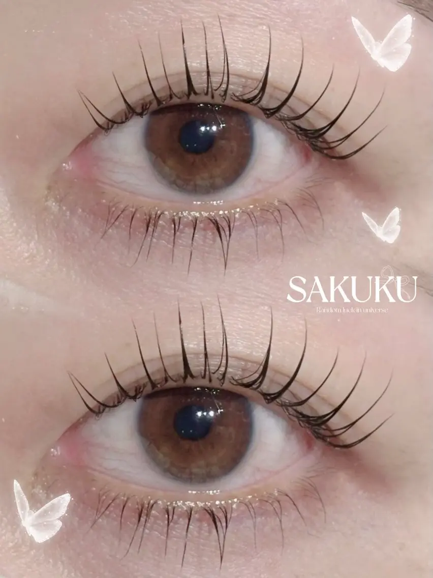 マツエク・マツパ 下まつげエクステ 一重×まつ毛パーマ SAKUKU韓国式 まつ毛パーマ専門店のマツエク・マツパデザイン