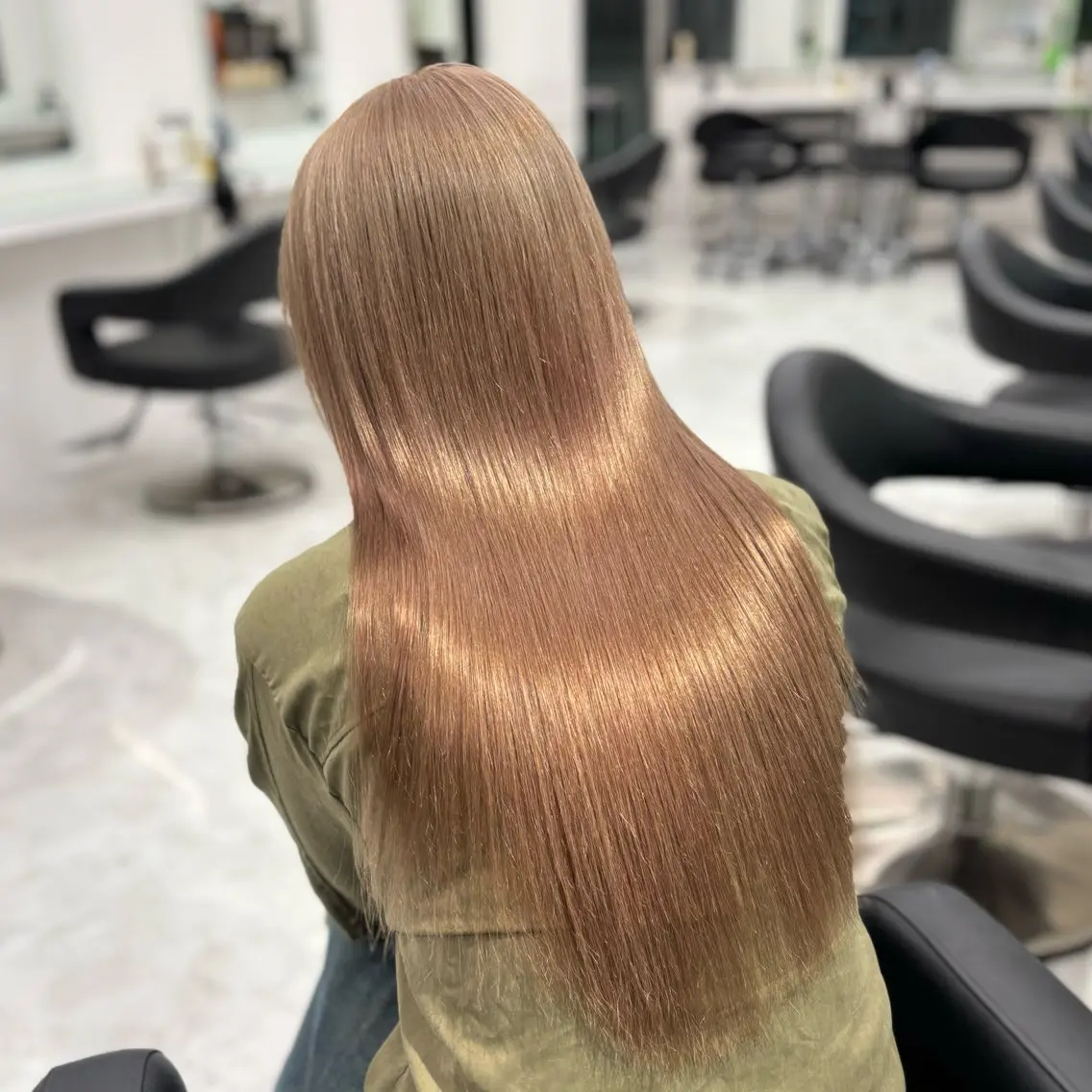ミディアム カラー パーマ ヘアアレンジ メンズ ヘアカラー ♡ 𝐑𝐈𝐎♡のヘアスタイル