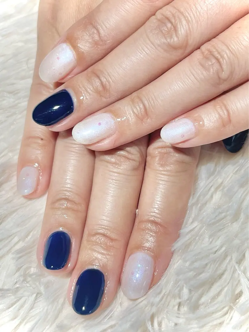 ネイル ワンカラーネイル nanairo nailのネイルデザイン
