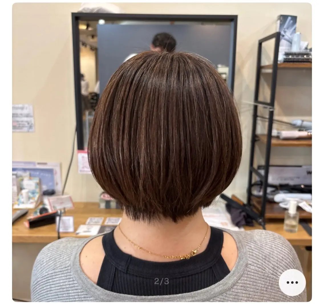 カット+カラー¥9000の写真