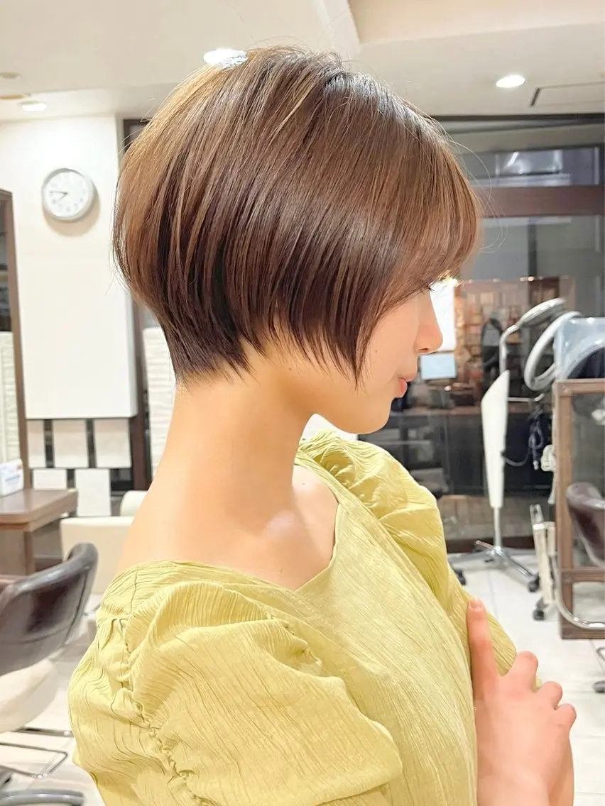 ショート カット トリートメント ✨髪質改善・縮毛矯正 専門美容室マーベルのヘアスタイル