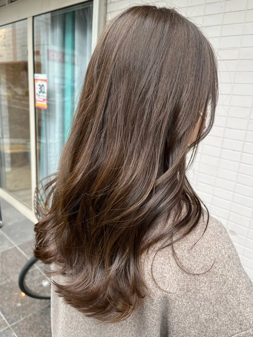 平日限定🩶カット+コスメパーマ+オーガニックトリートメントの写真