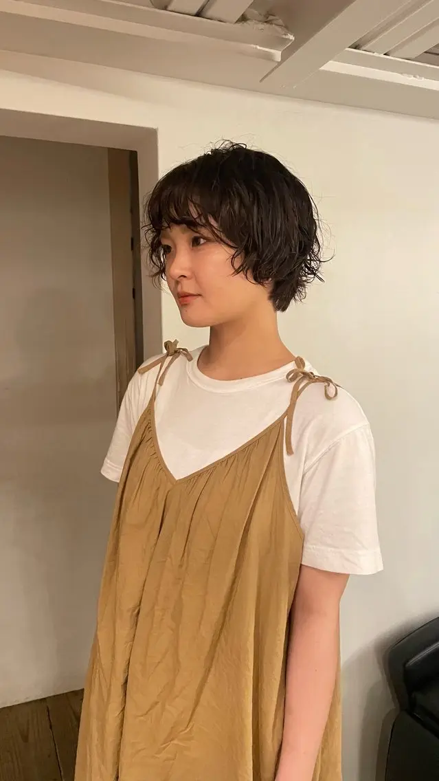 ショート パーマ ショートヘア 原宿/ケパーマ 🧺ユウマのヘアスタイル