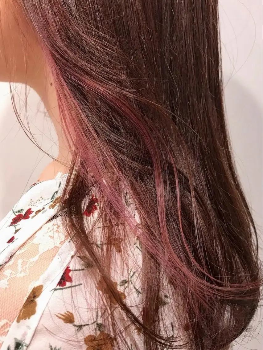 《夏休みおすすめ》🎀イヤリングカラー➕1stトリートメントの写真