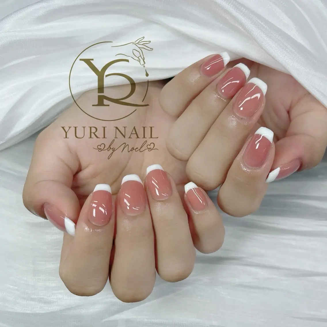 ネイル チークネイル フットネイル フレンチネイル グラデーション キラキラネイル ハンドネイル フットネイル ハンドケア YURI Nail Funabashiのネイルデザイン
