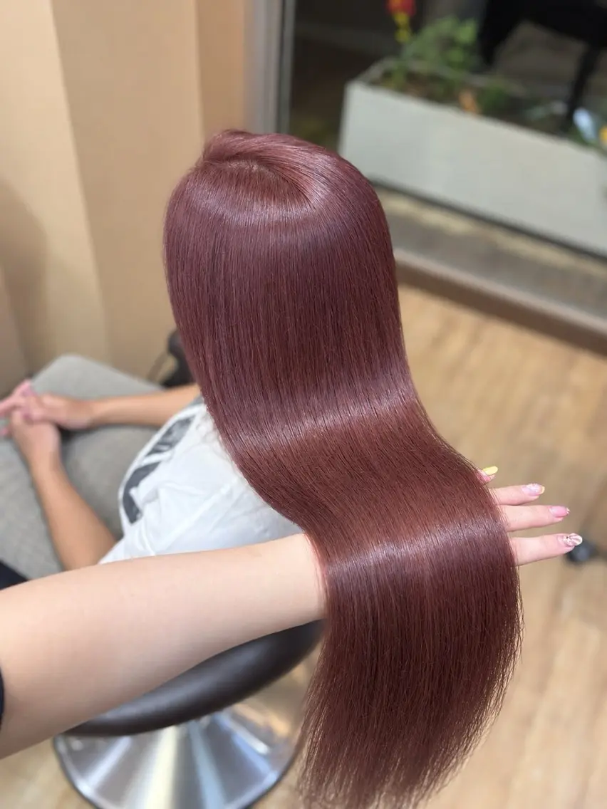 ロング ヘアカラー moremuu 舞桜🤍🫧のヘアスタイル