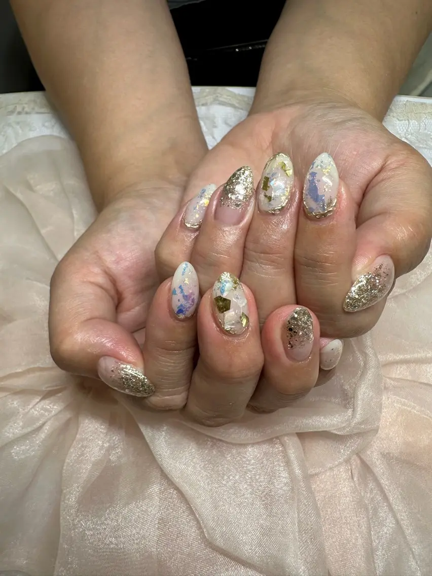 ネイル ハンドネイル AOAQUA SHIORIのネイルデザイン