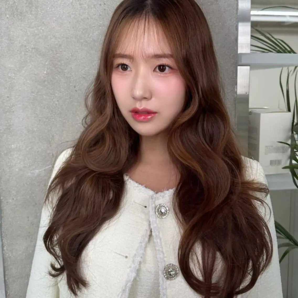 ロング カラー ヘアカラー エクステ ★学割★韓国× BIZEのヘアスタイル