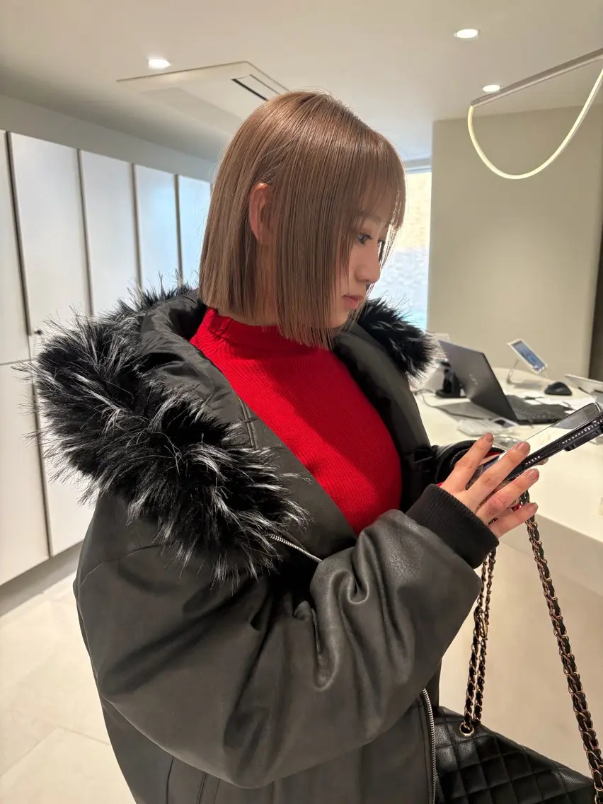 ミディアム ボブ カット aoi🌙 ウルフカット募集中のヘアスタイル