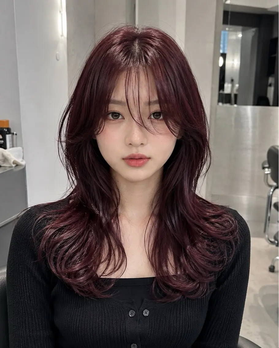 ミディアム カット ヘアカラー 縮毛矯正 トリートメント ✨毛髪診断で絶対綺麗 ✨美髪艶髪専門✨高浪のヘアスタイル