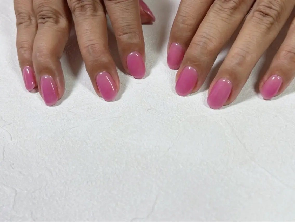 ネイル オーロラネイル クリアネイル フットネイル フレンチネイル ジェルネイル ハンドネイル mogunail &blowのネイルデザイン