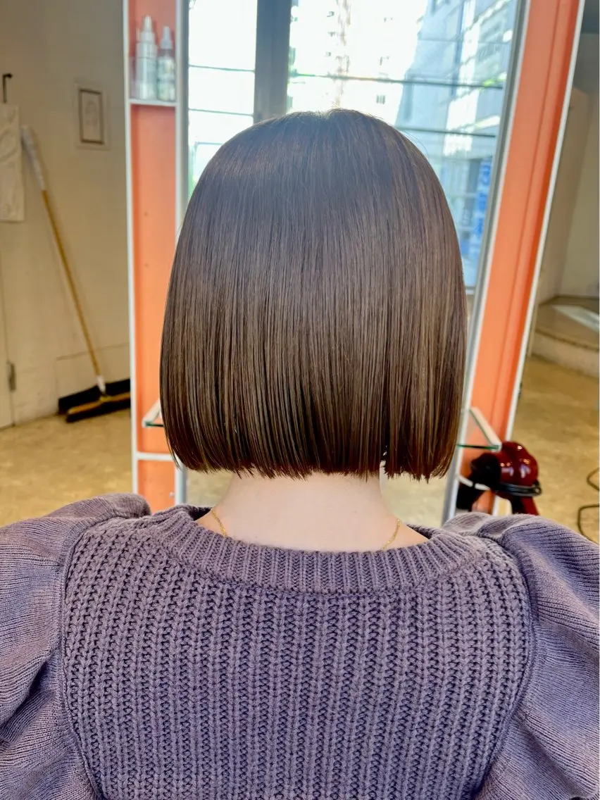 ショート カット うしだ かおるのヘアスタイル
