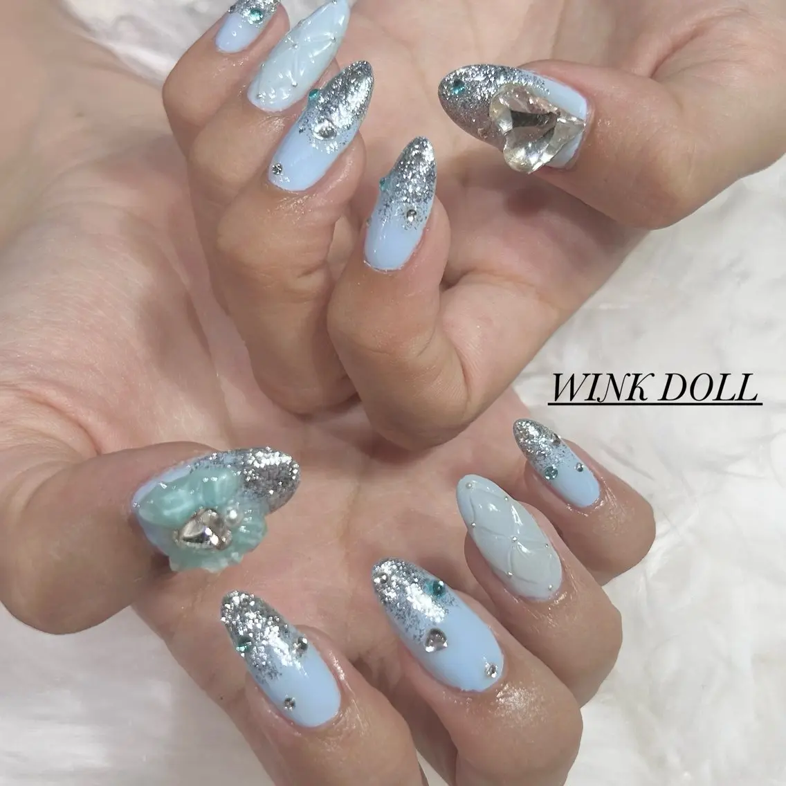 ネイル ハンドネイル WINK DOLL 🌹MIRAIのネイルデザイン