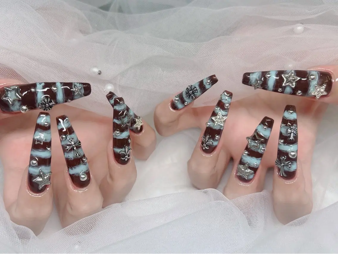 ネイル ロングネイル ネイルチップ ハンドネイル Kei Nail Salonのネイルデザイン