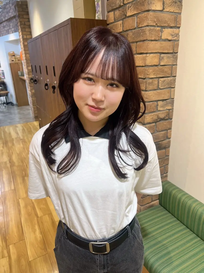 カラー 村井 湖奈のヘアスタイル