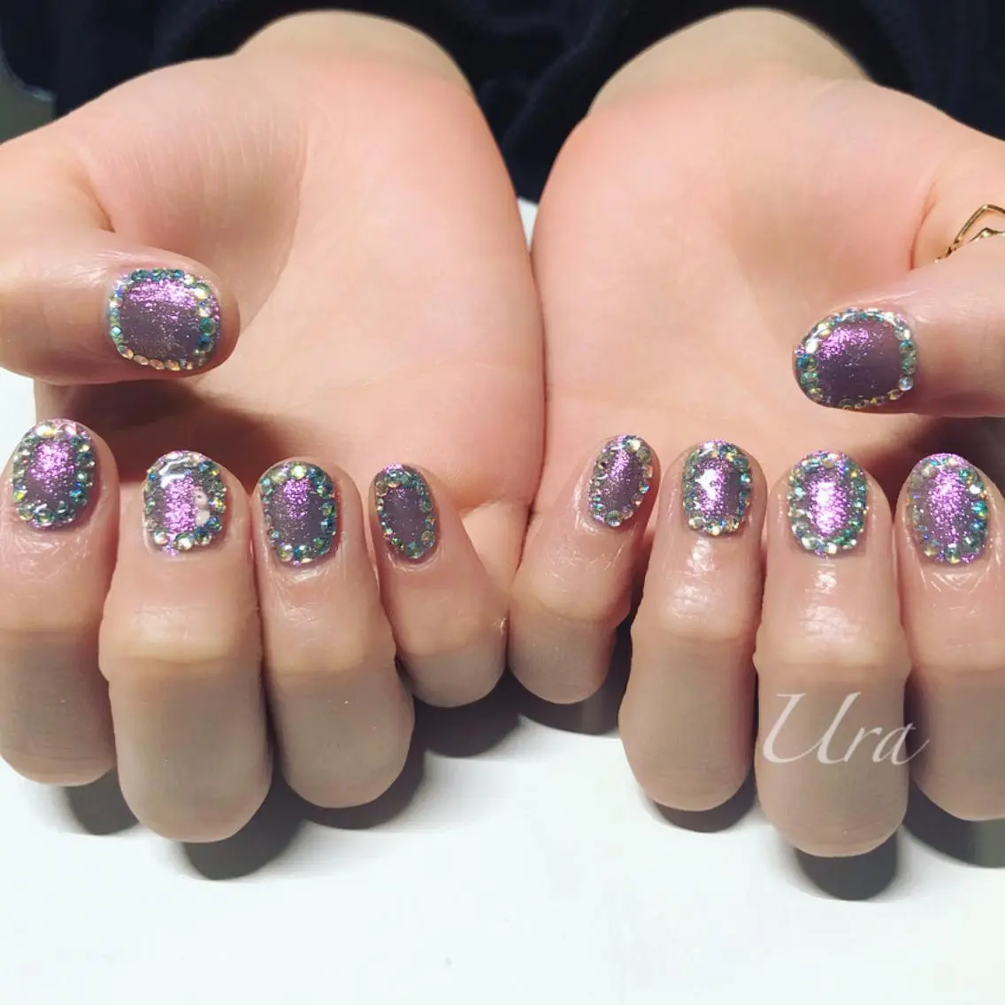 ネイル ストーンネイル UrakoNail 《nail》のネイルデザイン