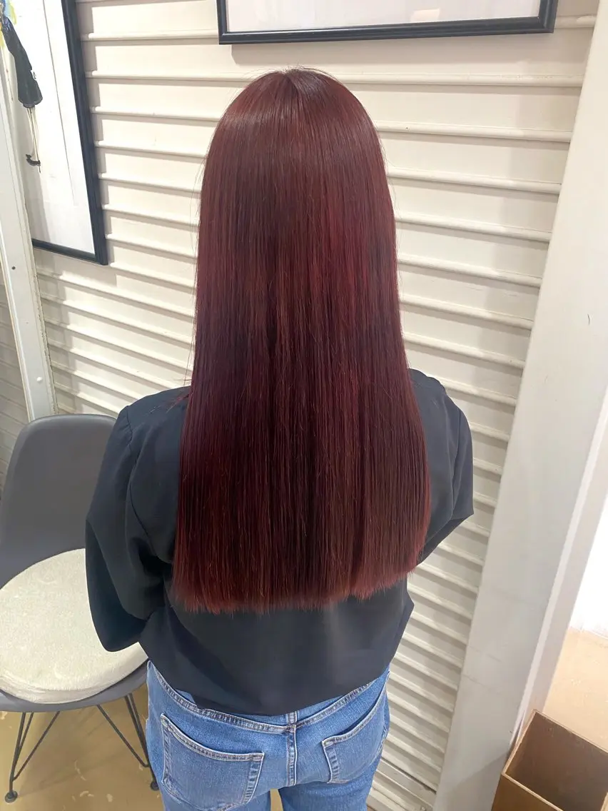 ロング ヘアカラー ハイトーンカラー 🍬Rinka🍬のヘアスタイル