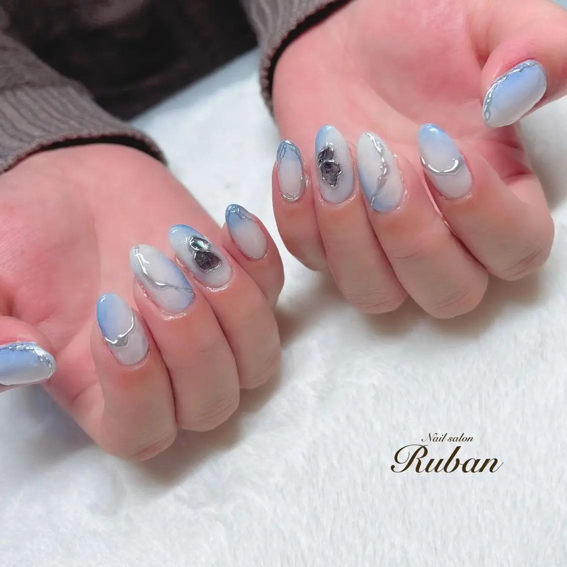 ネイル ニュアンスネイル Nail salon Rubanのネイルデザイン