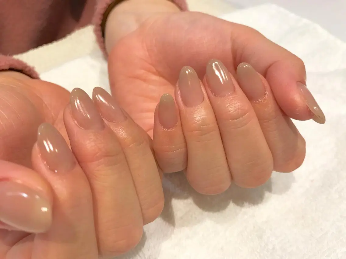 ネイル グラデーション シンプルネイル NARUMI HYODOのネイルデザイン