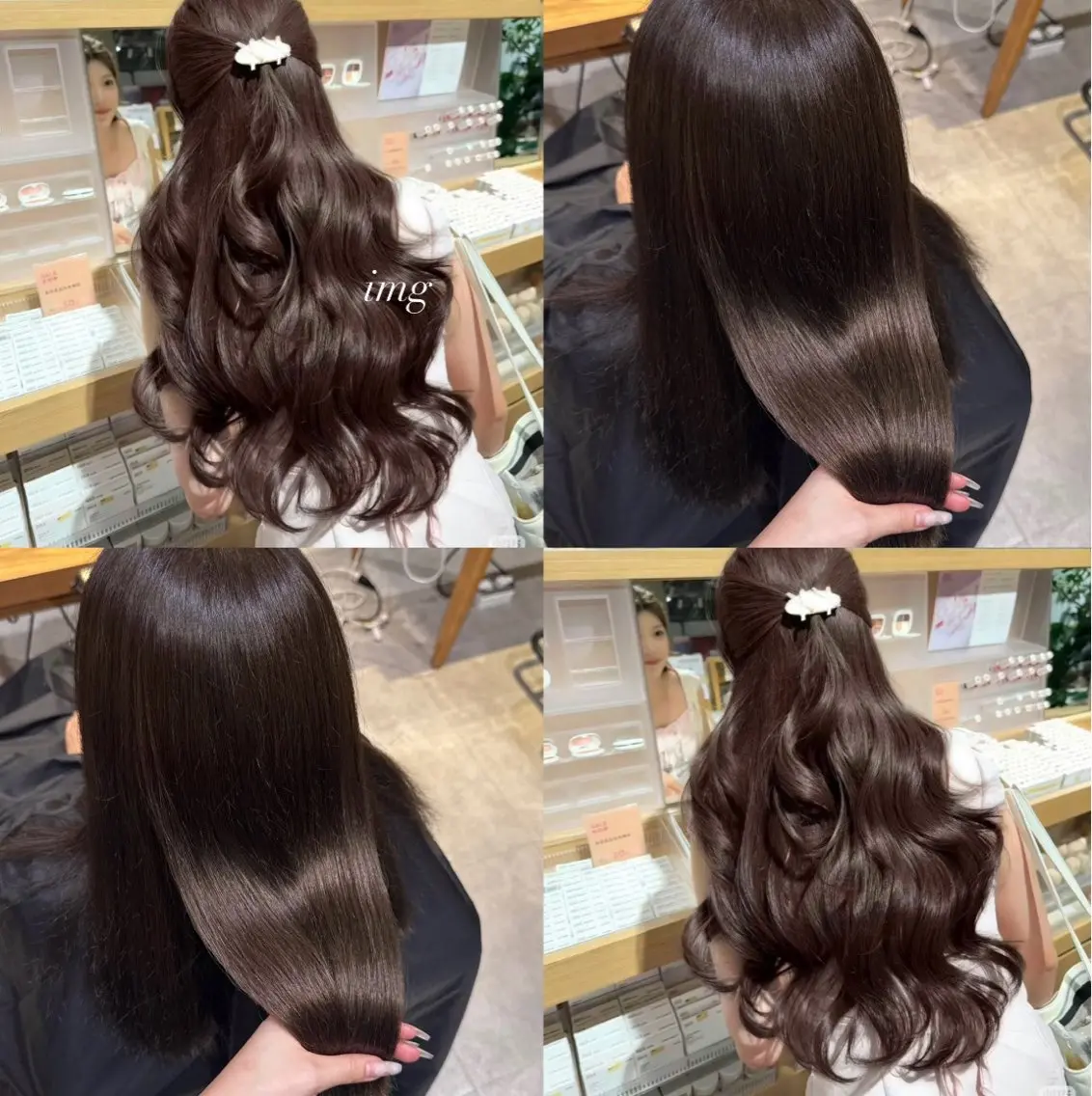 🎀ダブルカラー（ブリーチなし）の写真