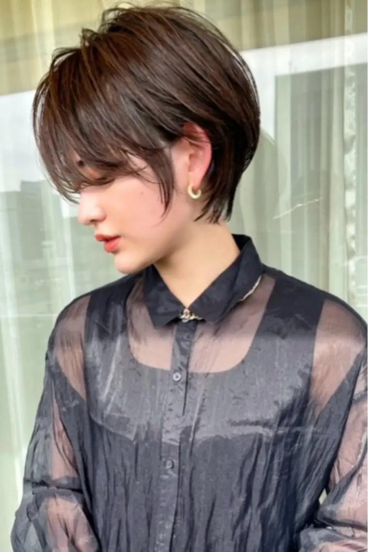 ショート カラー カット ヘアカラー トリートメント 【7月限定🉐価格】 ショート特化/荒砂のヘアスタイル