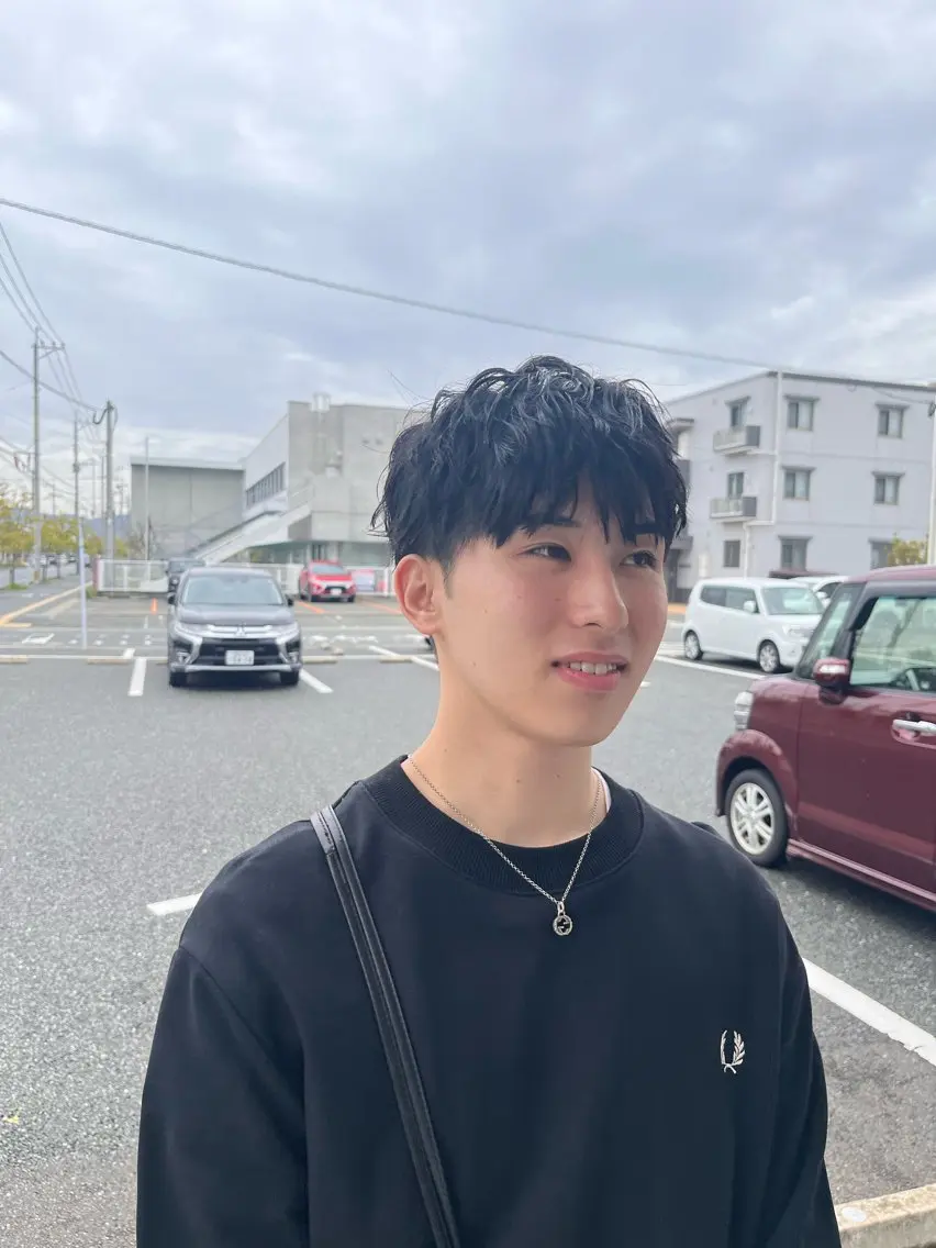 メンズ カット 平間 稔希のヘアスタイル