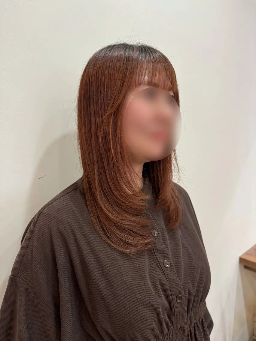 レイヤーカットの写真