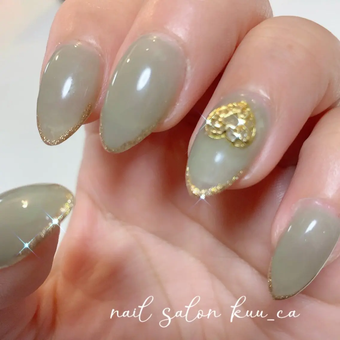 ネイル フレンチネイル nail salon kuu_caのネイルデザイン
