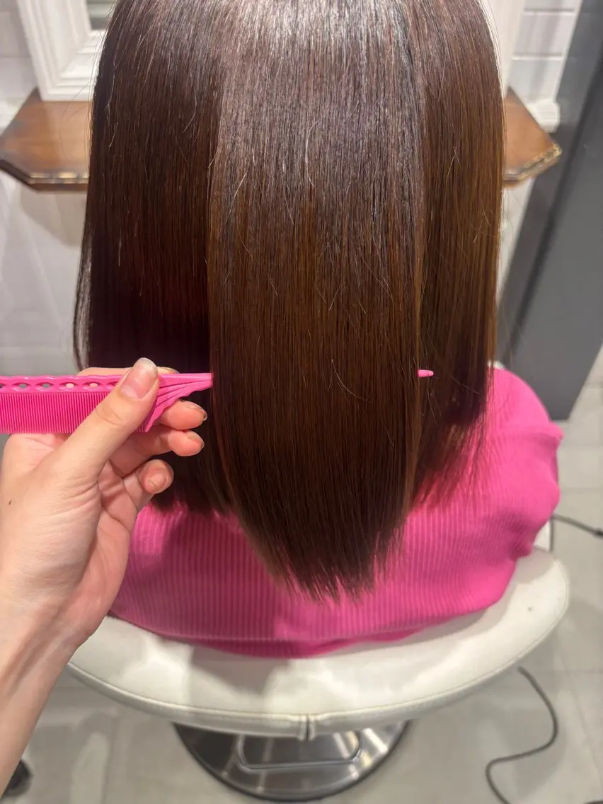 ミディアム トリートメント ヘッドスパ かわの あんのヘアスタイル