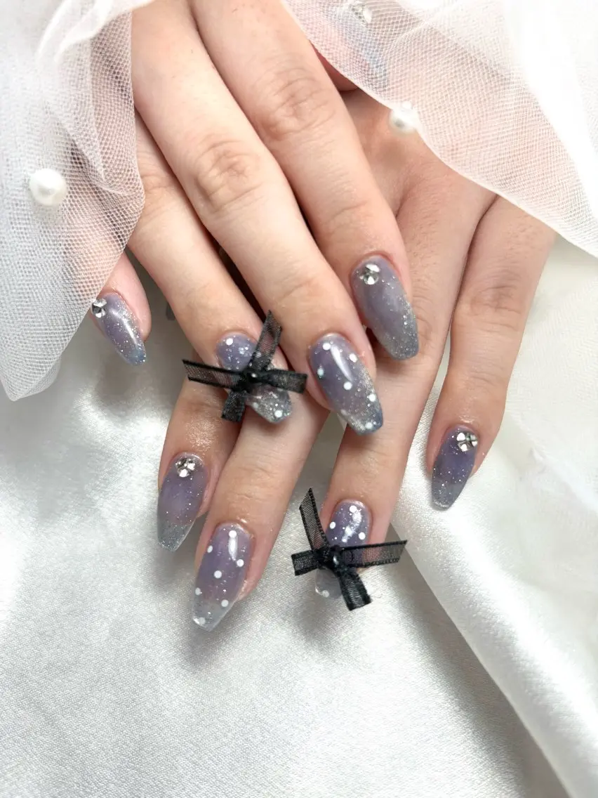 ネイル nozomi ♬.*゚のネイルデザイン