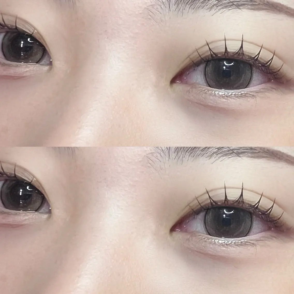 マツエク・マツパ 束感まつ毛 パリジェンヌラッシュリフト まつげパーマ 一重×まつ毛パーマ マツパ fein.Ruka ♡垢抜け美眉のマツエク・マツパデザイン
