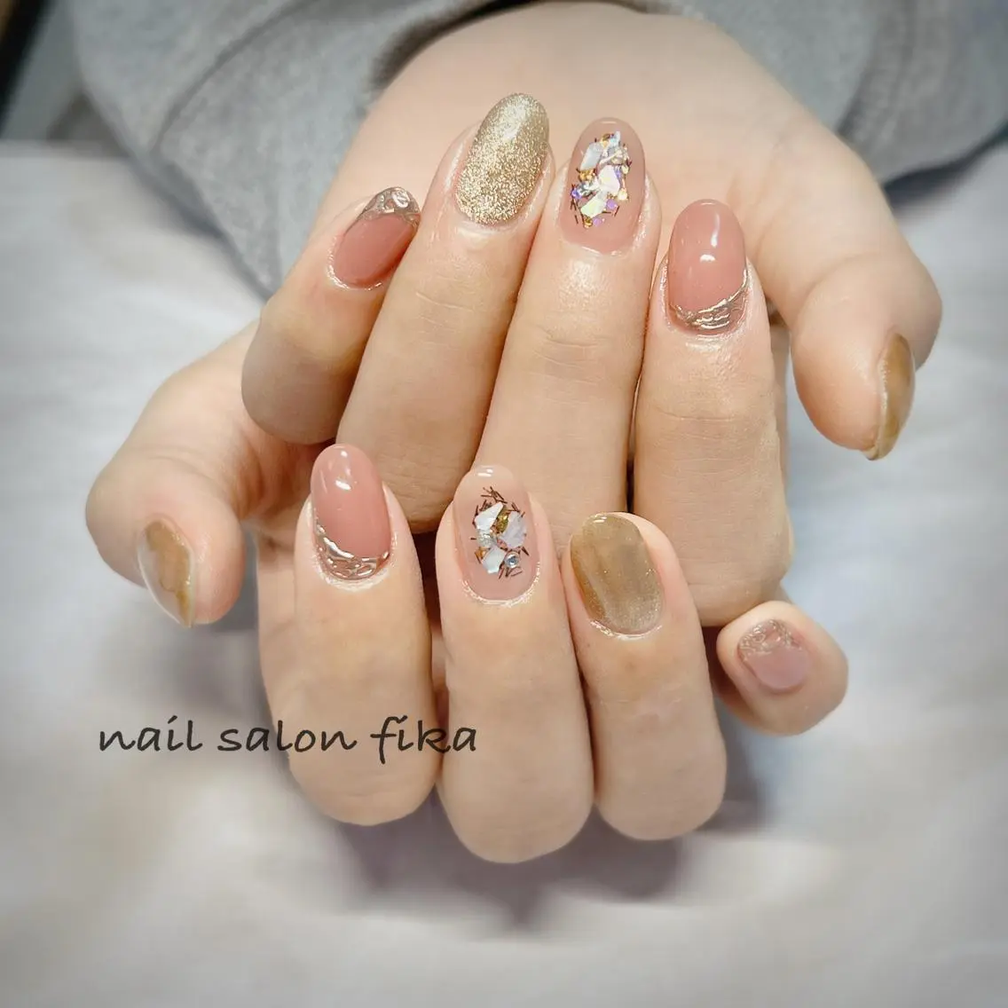 ネイル nail salon fikaのネイルデザイン