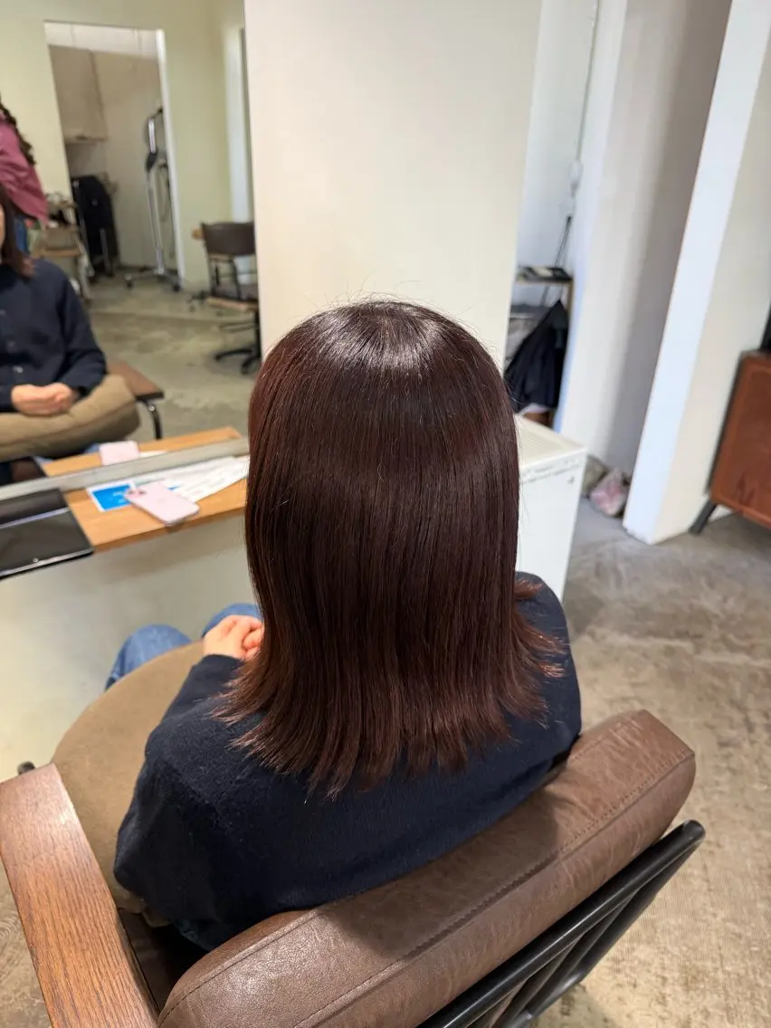 カラー ヘアカラー 西脇 琉香のヘアスタイル