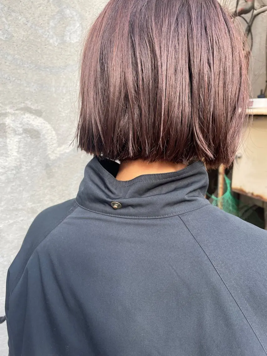 ミディアム カット ayane⭐️ボブ・ ショート・パーマのヘアスタイル