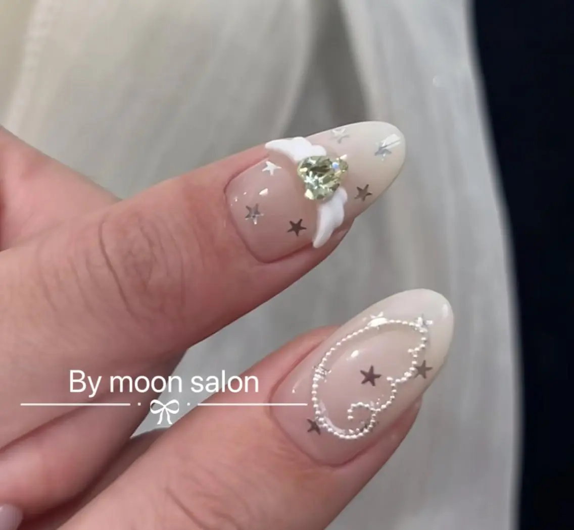 ネイル ハンドネイル By moonネイル 🌷ワンホン/韓国風のネイルデザイン