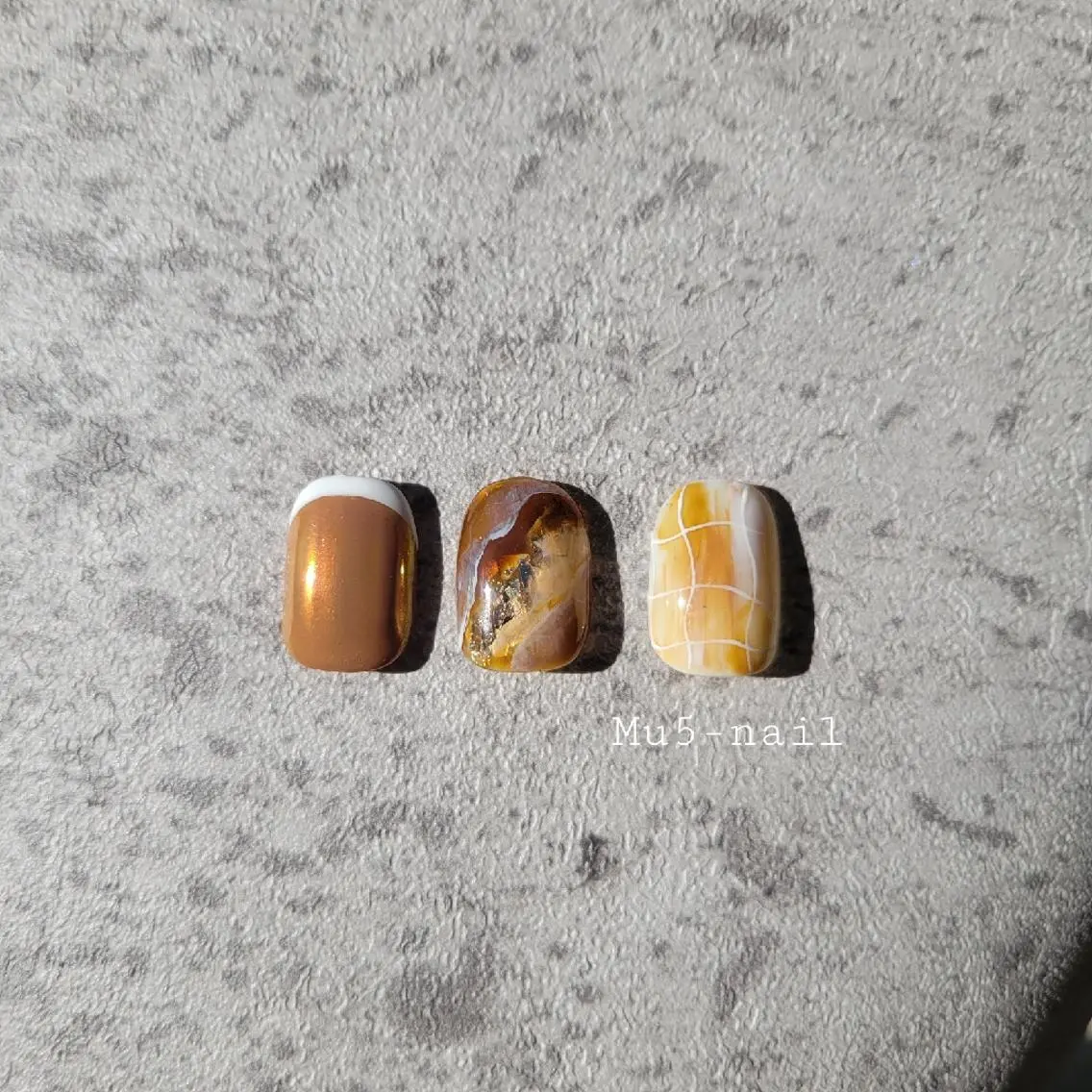 ネイル ニュアンスネイル ハンドネイル ハンドケア MU5-nail 金山ネイルサロンのネイルデザイン