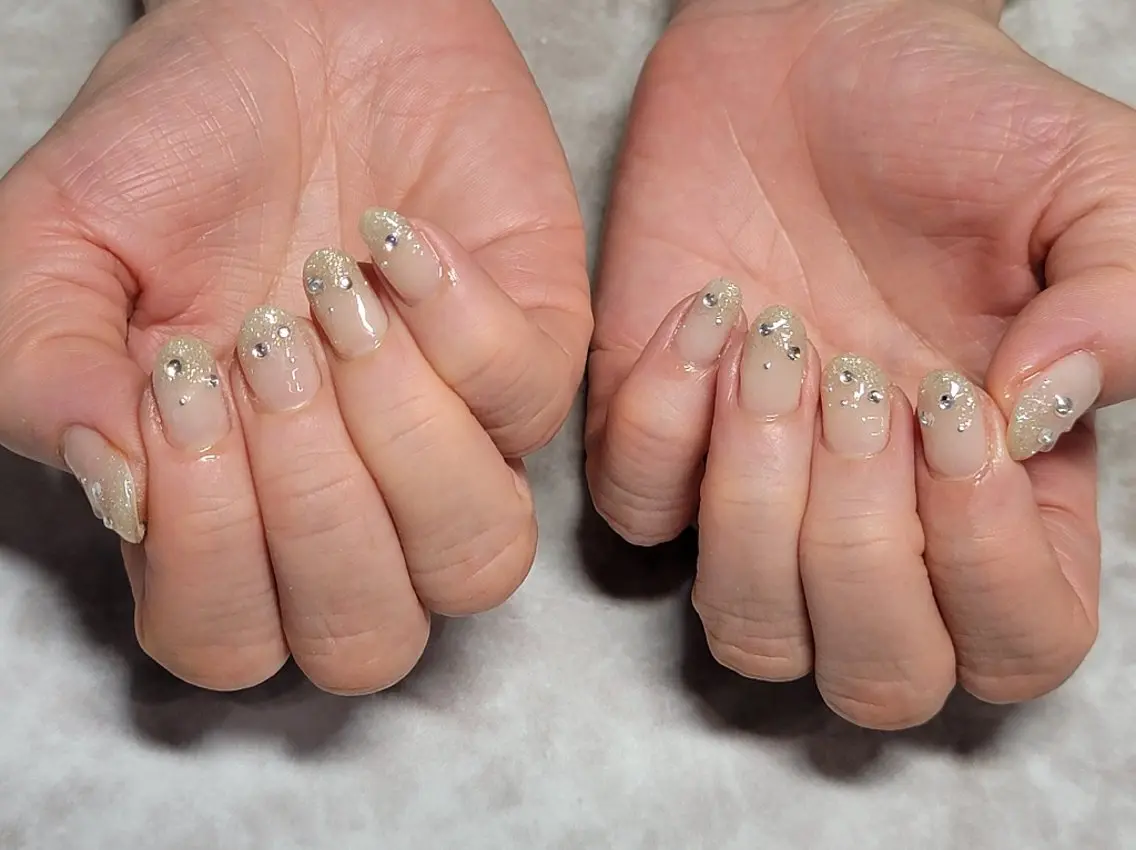 ネイル シンプルネイル ネイル&巻き爪サロン 　AKnailのネイルデザイン