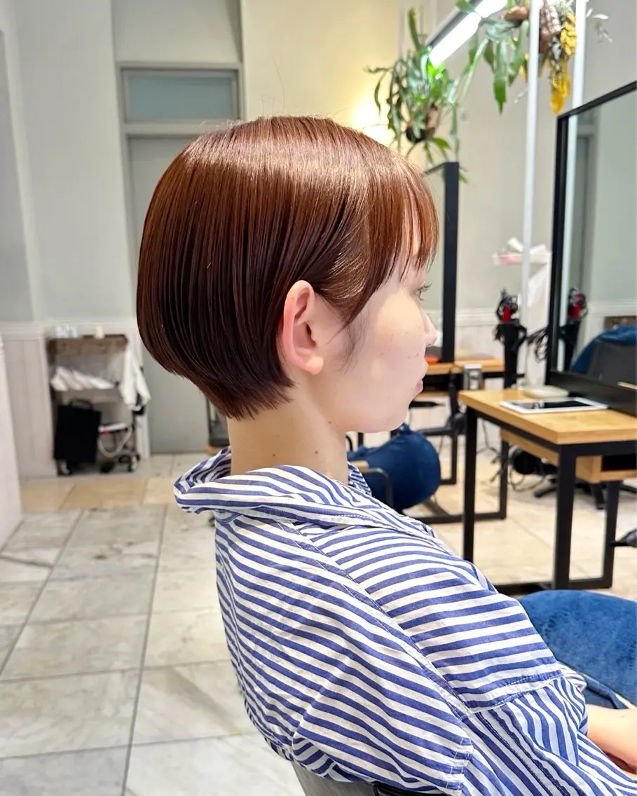 ショート カット Lidee kanonのヘアスタイル