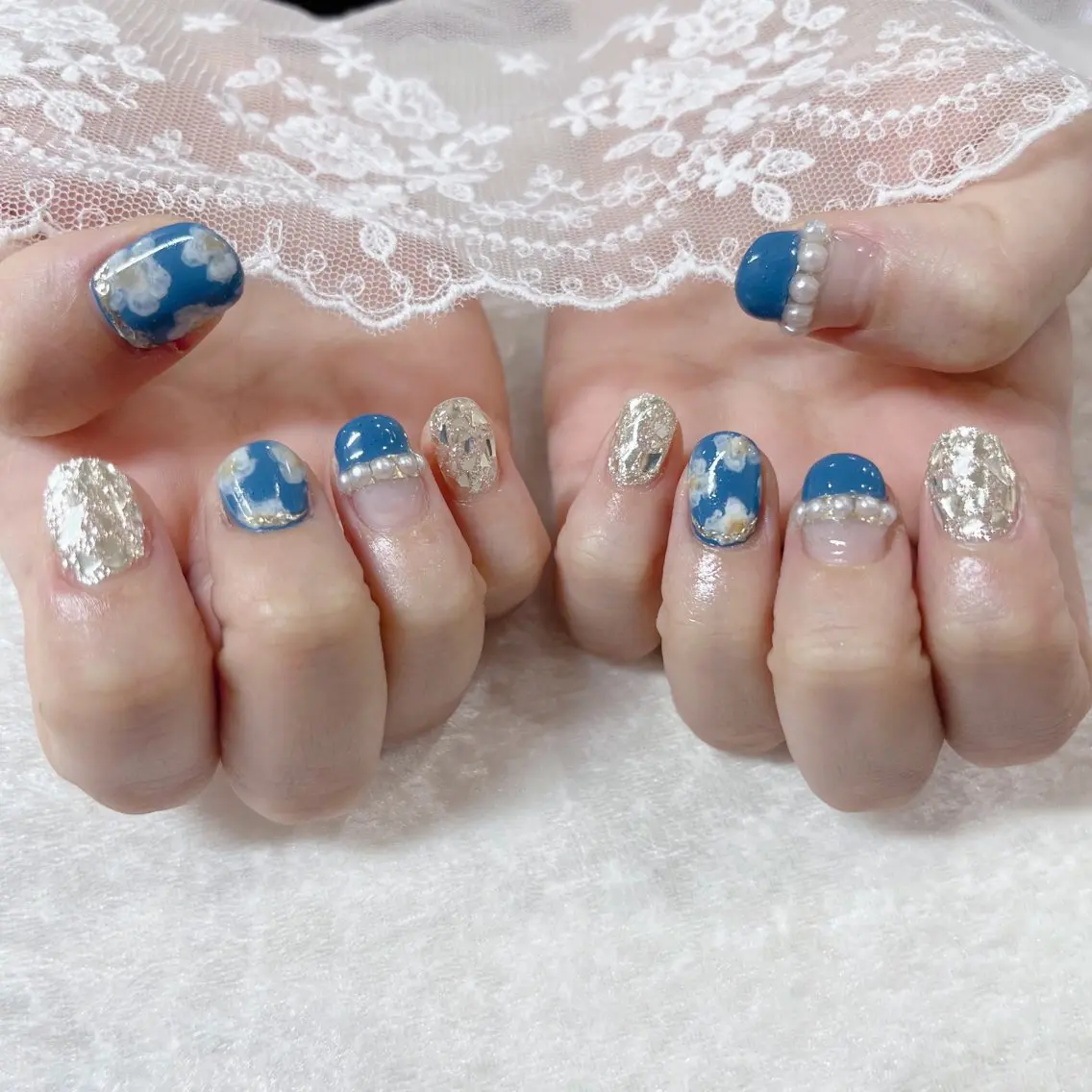 ネイル Maya 🧊🫧‪／渋谷のネイルデザイン