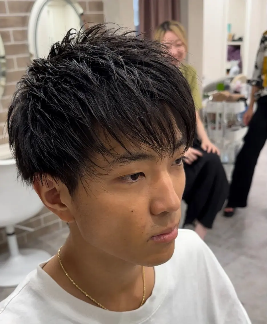 (💇♂️💆♂️)カット+脳呼吸ヘッドスパの写真