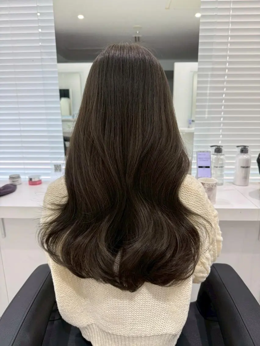 【🧃2回目の方限定🧃】ダメージケア🫧透明感うる艶カラー➕髪質改善トリートメント➕炭酸スパの写真