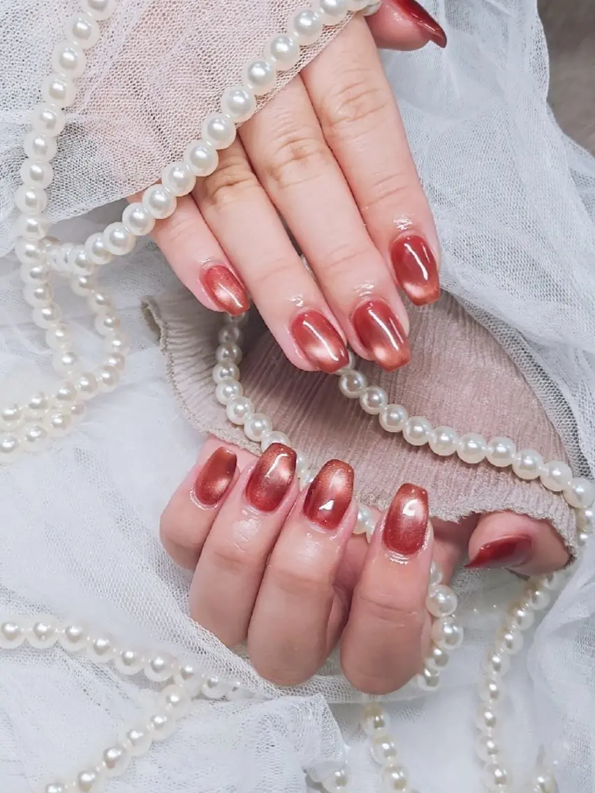 ネイル マグネットネイル 【cherilu】 Momokaのネイルデザイン
