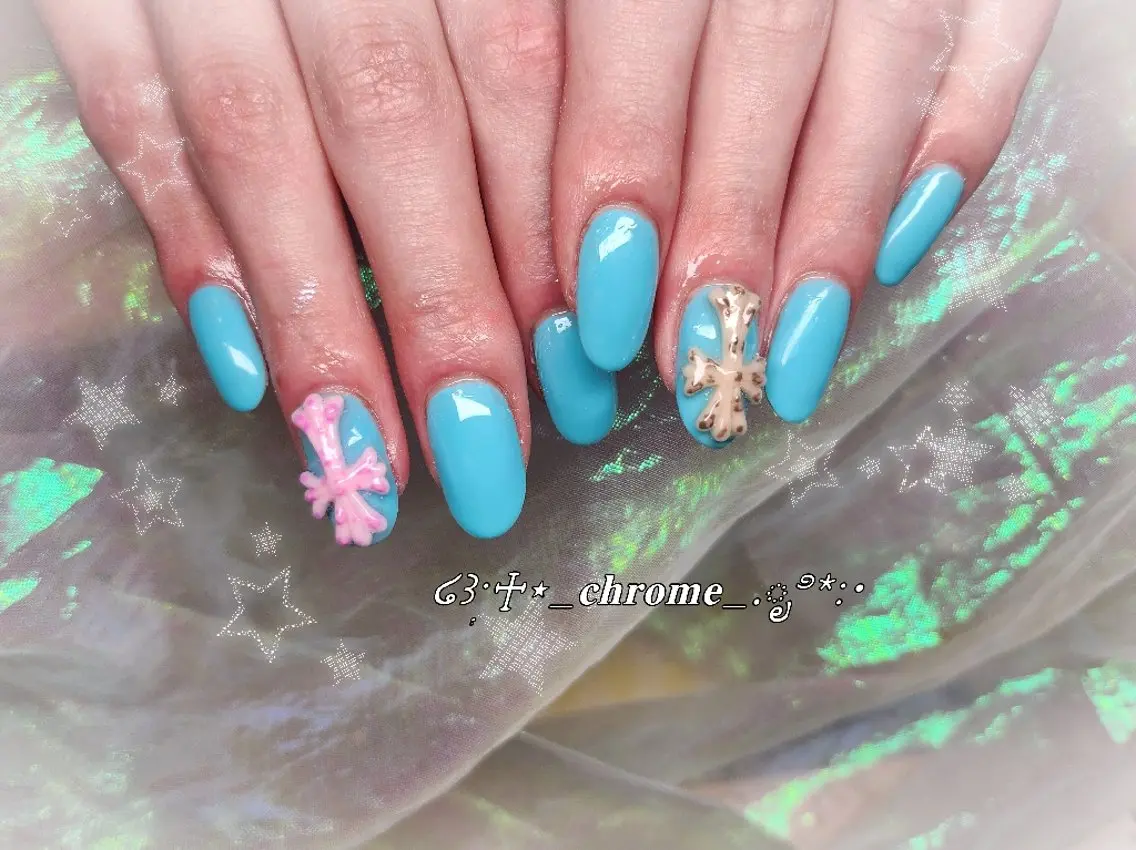 ネイル ハンドネイル 💜bora .のネイルデザイン