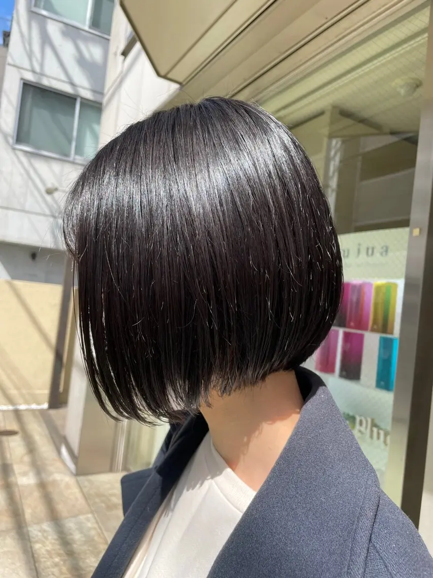 ショート カット 黒坂 唯奈 /パーマ・ボブ特化のヘアスタイル